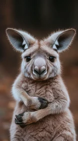 Adorable Kangaroo Close-Up