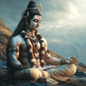 Serene Meditation Image