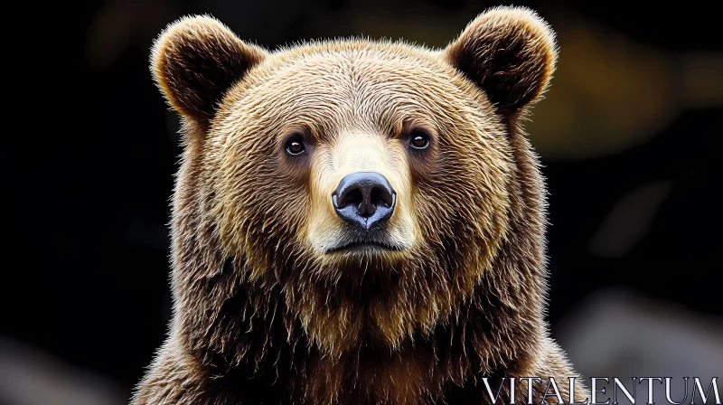 Nature's Majesty: The Bear AI Image