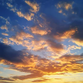 Heavenly Sky at Sunset