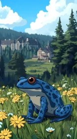 Blue Frog Meadow Tranquility