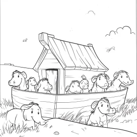 Ark of Cartoon Animals