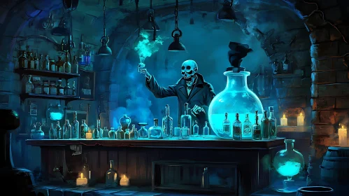 Mystical Alchemist's Lab