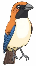 Colorful Bird Art