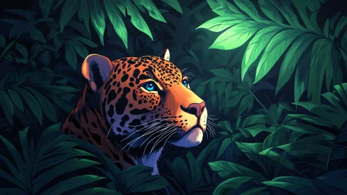 Wild Jungle Leopard