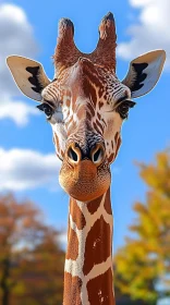 Giraffe Portrait