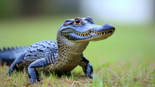 Crocodile in Natural Habitat