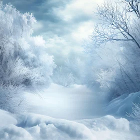 Frosty Winter Landscape