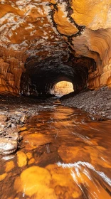 Mystical Underground Cave Stream