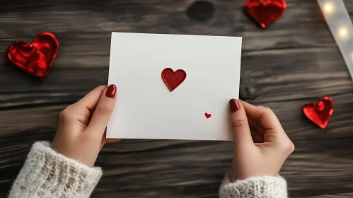 Love and Affection: Handmade Valentine Card