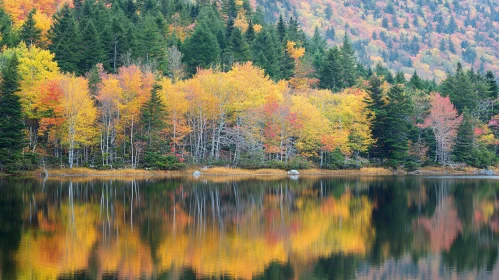 Autumn Colors and Reflective Waters