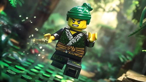 Green Ninja Lego Character