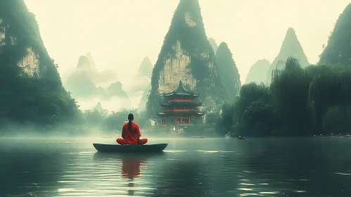 Peaceful Waters: A Meditative Journey