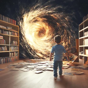 Child and the Cosmic Portal