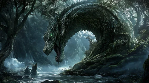 Dragon in the Woods