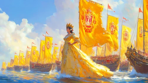 Queen of the Fleet on the Sea