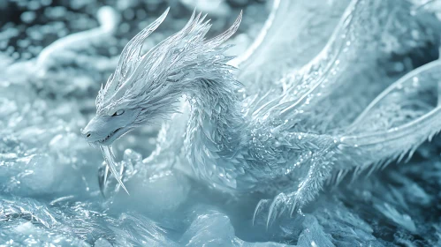 Frost Dragon on Ice