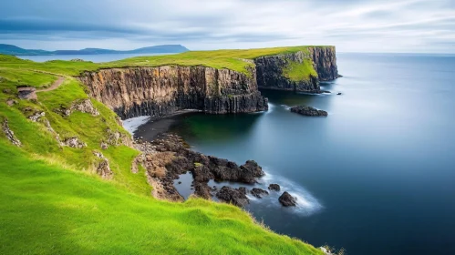 Majestic Cliffs and Tranquil Waters