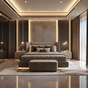 Sophisticated Bedroom Interior Design