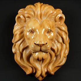 Lion Head Wall Decor