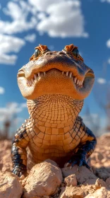 Desert Reptile Portrait