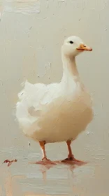 Serene Duck Artwork