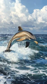 Dolphin Ocean Leap