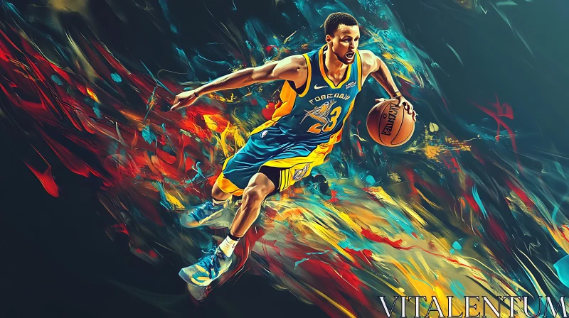 AI ART Athlete in Motion