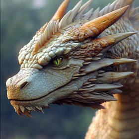 Detailed Dragon Portrait