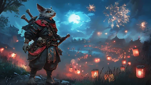 Samurai Fox Celebration