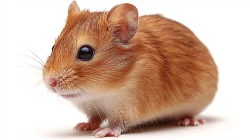 Charming Portrait of a Hamster