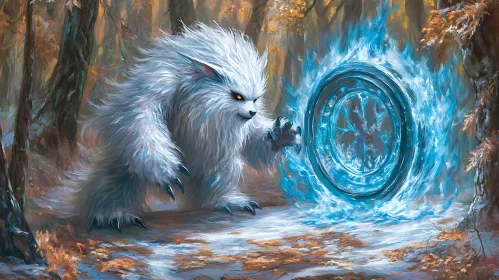 Mystical Creature and the Azure Gateway