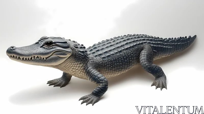 Alligator Artwork AI Image