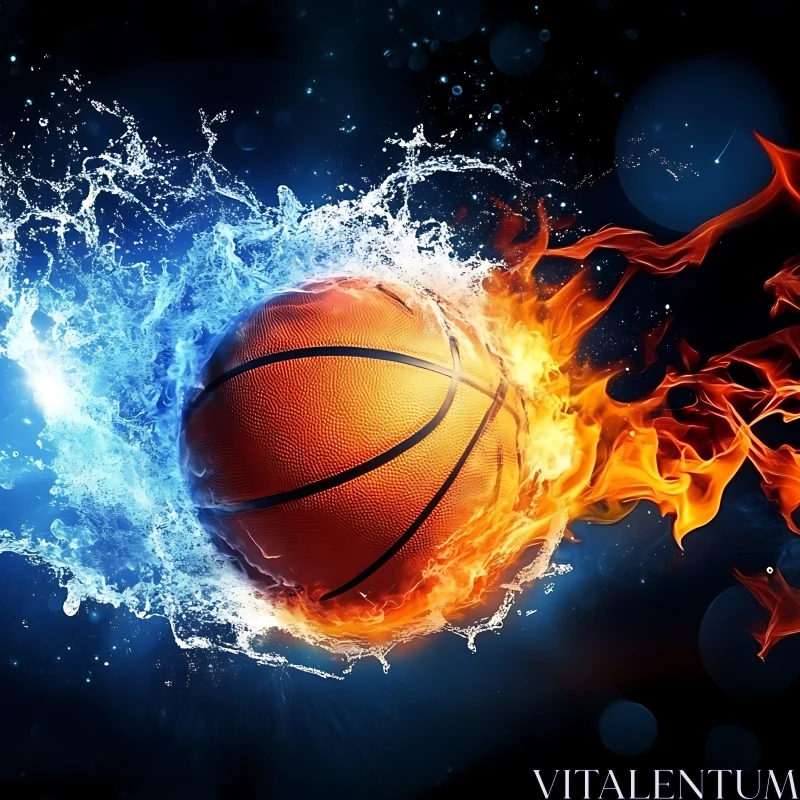 Elemental Basketball AI Image