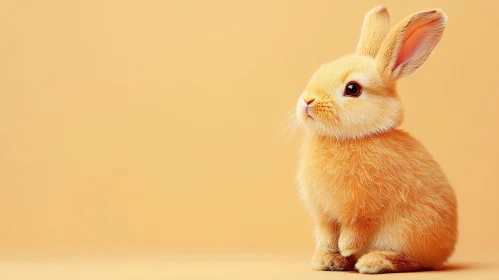 Charming Soft Rabbit Image