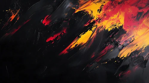 Textured Abstract Painting