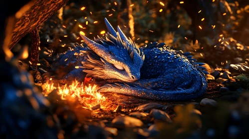 Sleeping Dragon by the Embers