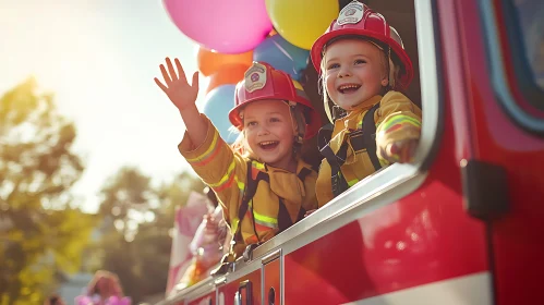 Children's Firefighter Dream Parade