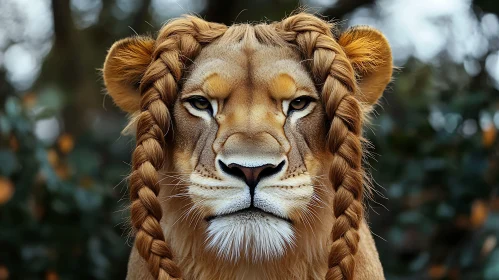 Braided Lion