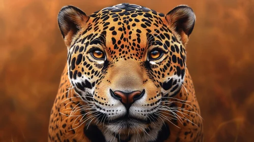 Detailed Jaguar Face Shot