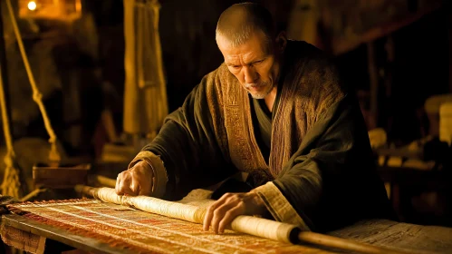 Weaver's Focused Craftsmanship