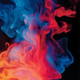 Colorful Fluid Patterns in Abstract Art