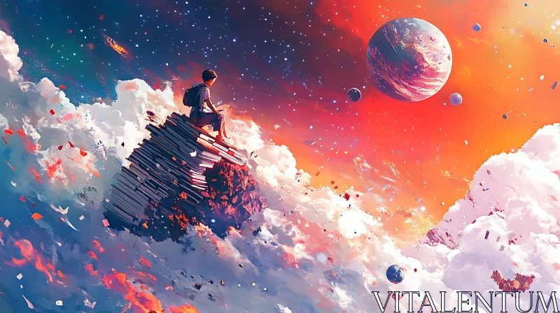 Dreamscape Reader in the Sky