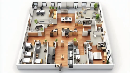 Office Interior Design Plan