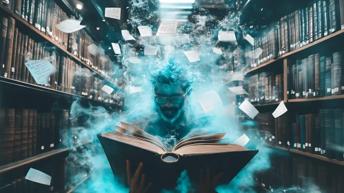 Enchanted Library: A Reader's Magical Journey