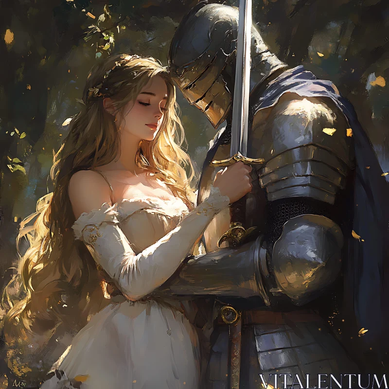 Medieval Romance: A Knight's Affection