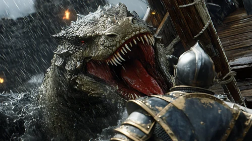 Epic Dragon vs. Knight Showdown