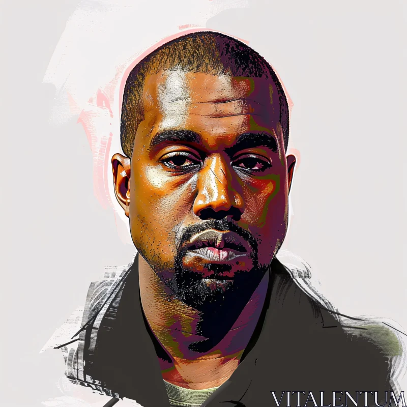Colorful Art of Kanye West