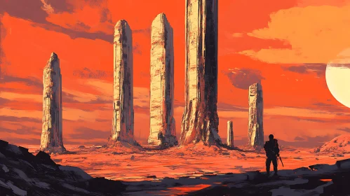 Post-Apocalyptic Ruins on Distant Planet