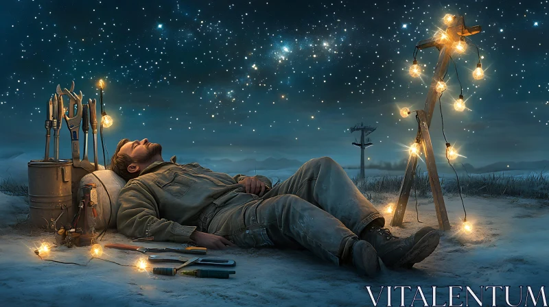 Night Dreamer Under the Stars